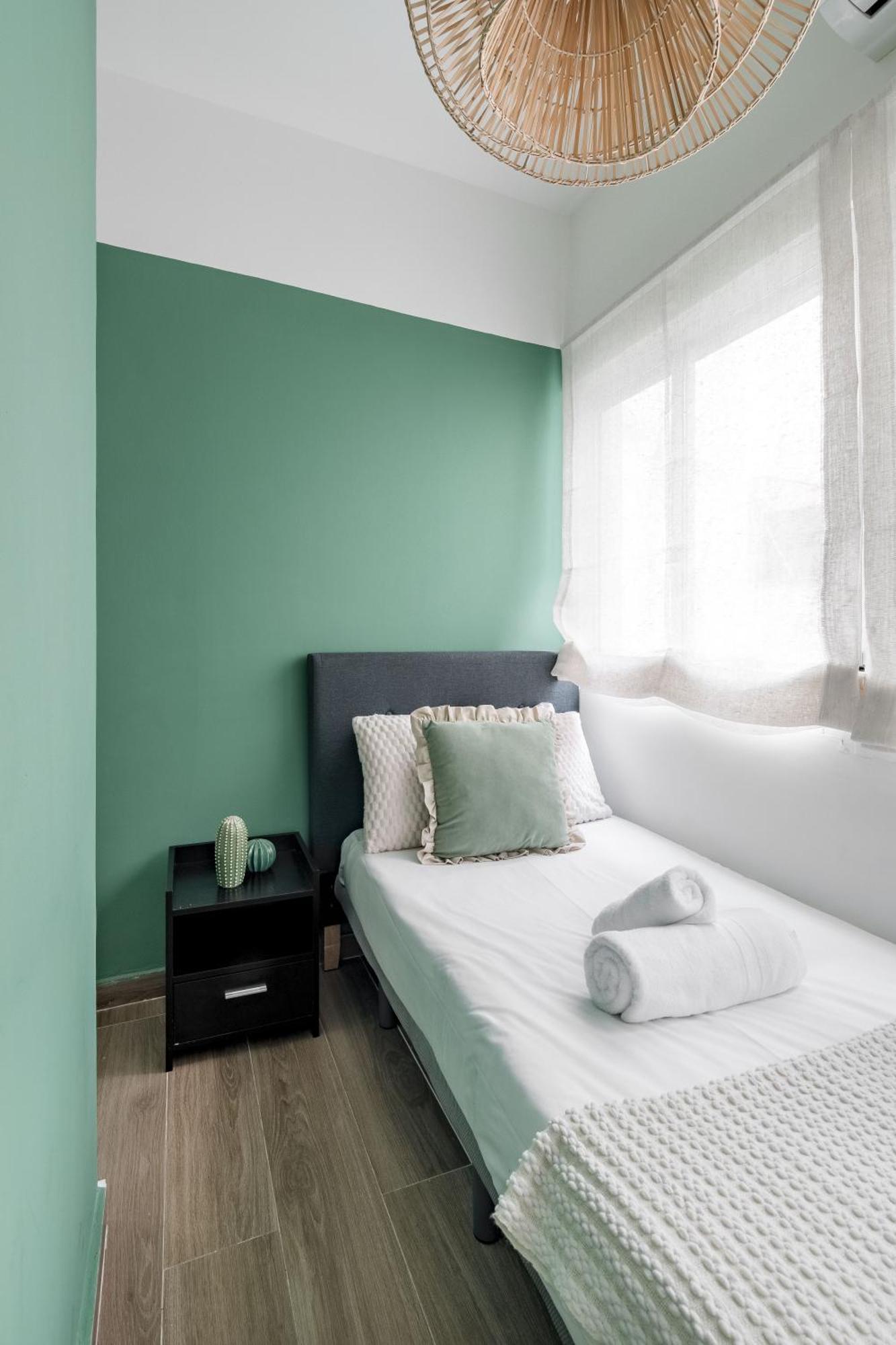 Appartamento Charming Gran Via Madrid Esterno foto