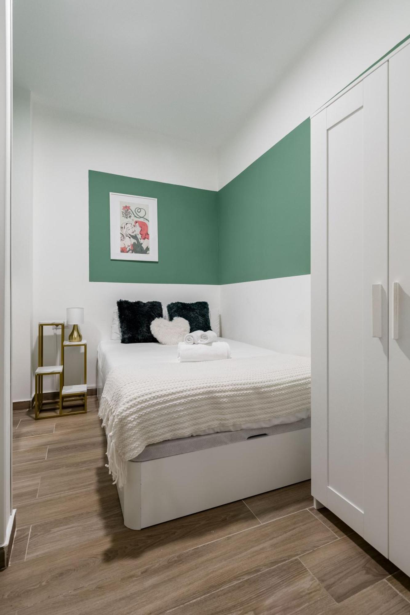 Appartamento Charming Gran Via Madrid Esterno foto